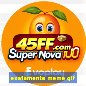 exatamente meme gif